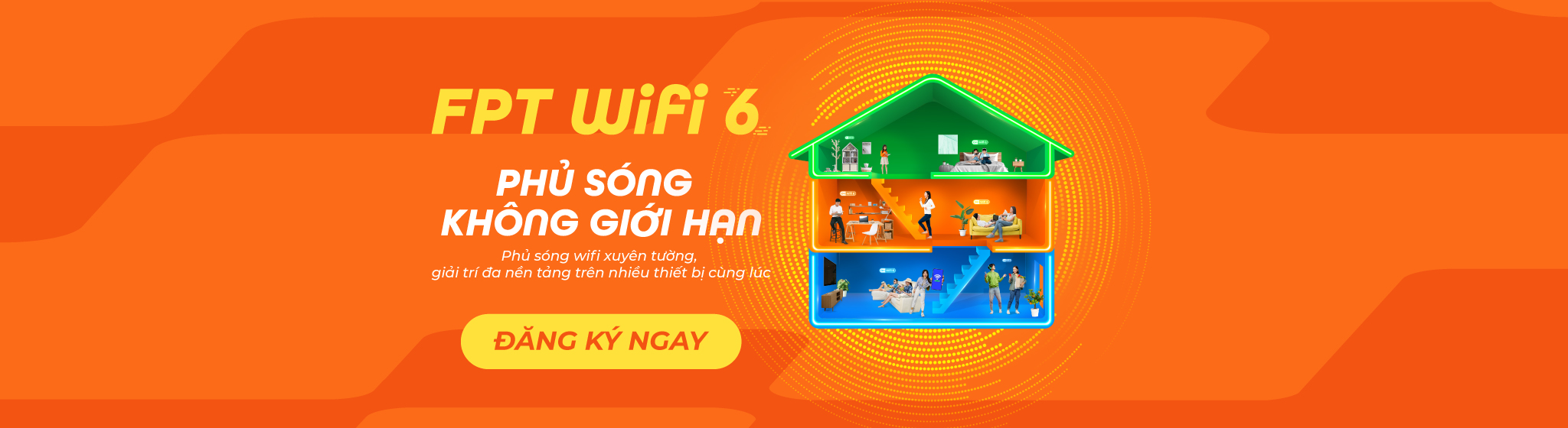 FPT Telecom – Lắp Mạng WiFi Internet Cáp Quang